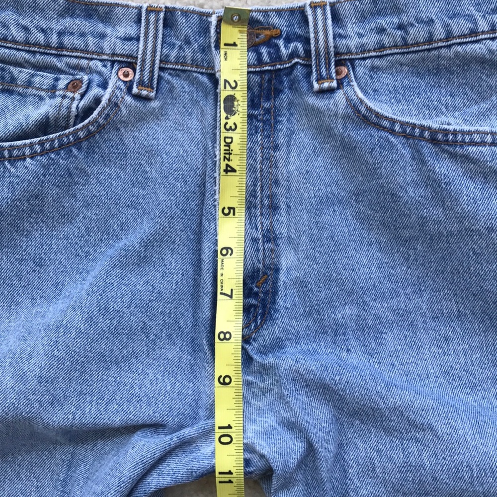 Vintage Levi's 521 Hi Rise Taper Fit Jeans - Picture 8 of 14